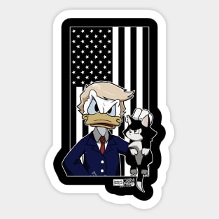 Our New President... Sticker